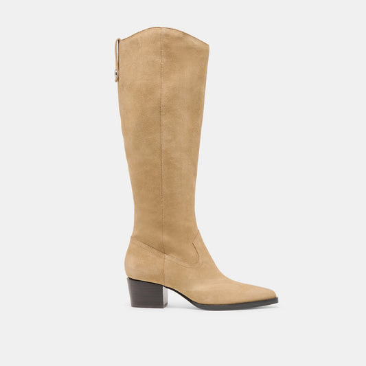 Virona H2O Waterproof Dk Taupe Suede Boots | Dolce Vita Best Seller