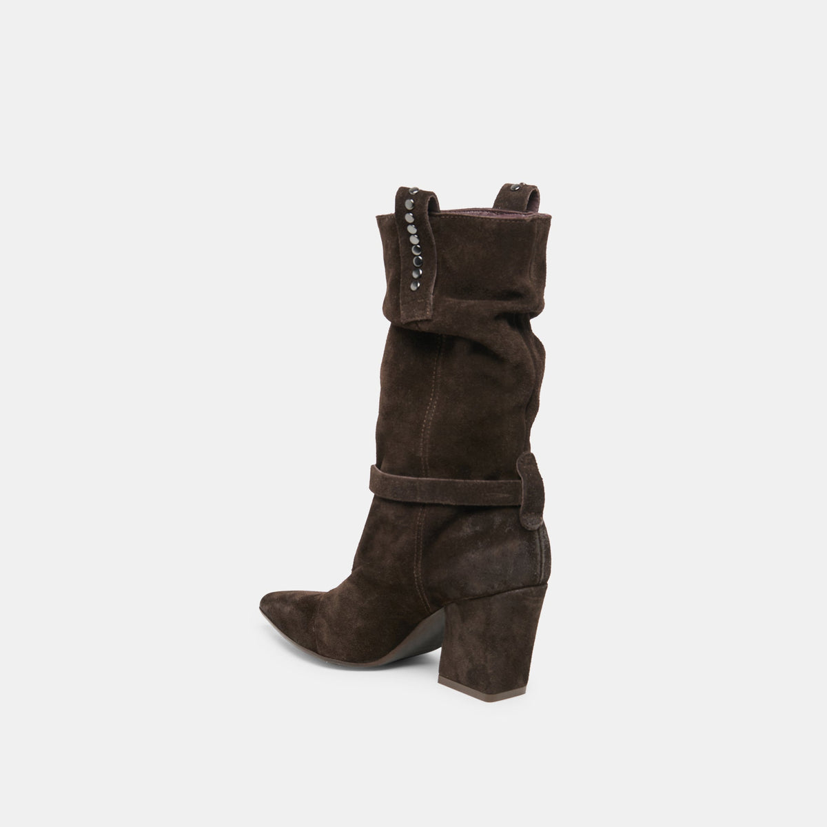 Morla Dk Brown Suede Boots | Dolce Vita Signature