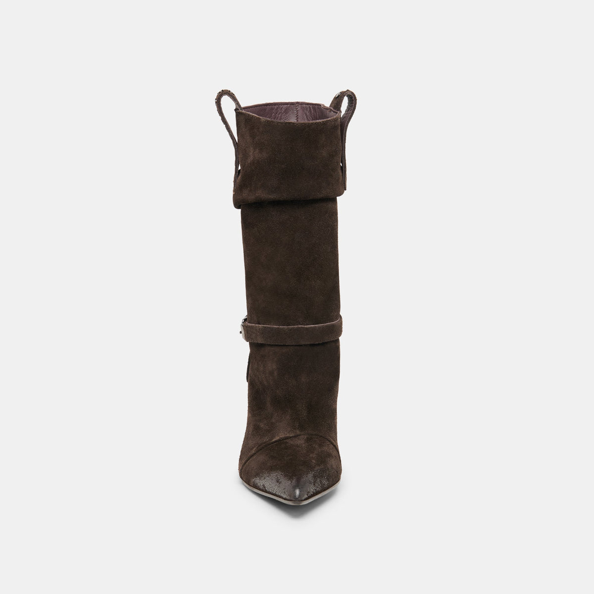 Morla Dk Brown Suede Boots | Dolce Vita Signature