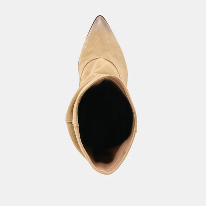 Talina Dk Taupe Suede Boots | Dolce Vita Deals