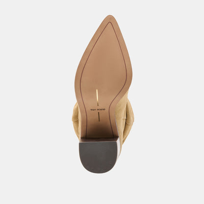 Talina Dk Taupe Suede Boots | Dolce Vita Deals