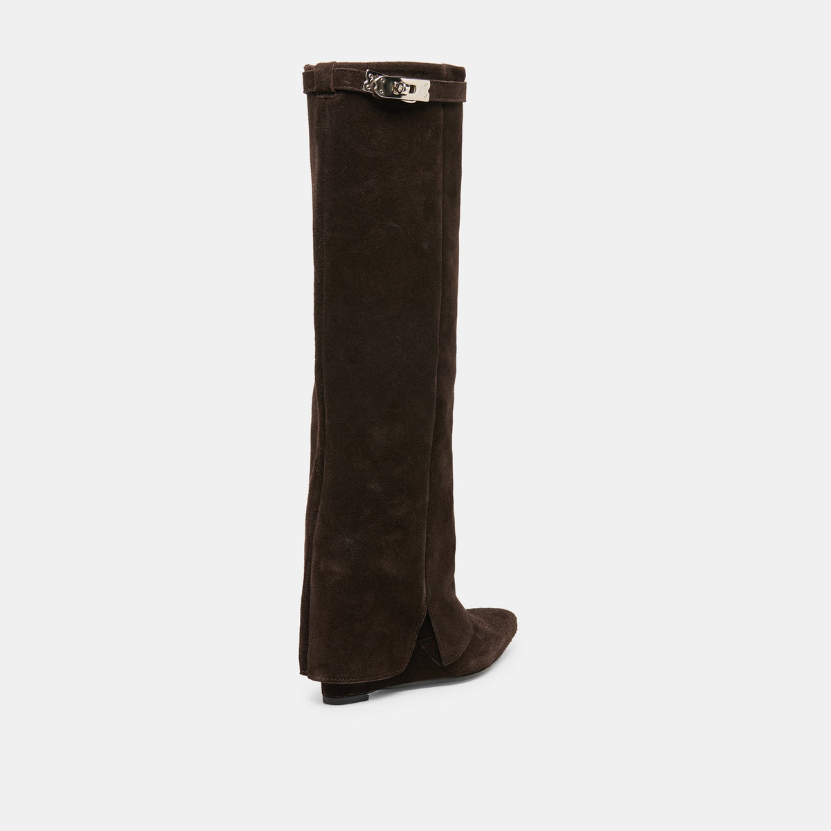 Aggy Dk Brown Suede Boots | Dolce Vita Essential