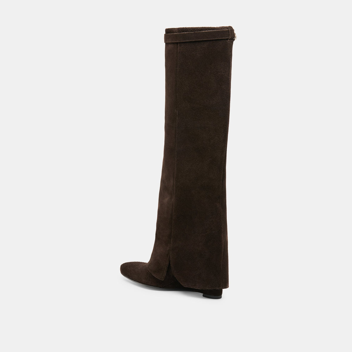 Aggy Dk Brown Suede Boots | Dolce Vita Essential