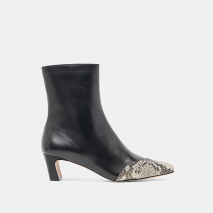 Anika Black Multi Leather Boots | Dolce Vita Recommended