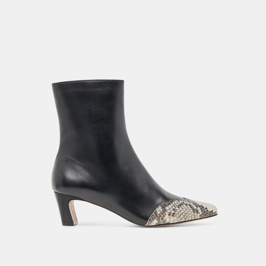 Anika Black Multi Leather Boots | Dolce Vita Recommended