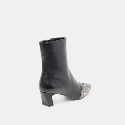 Anika Black Multi Leather Boots | Dolce Vita Recommended