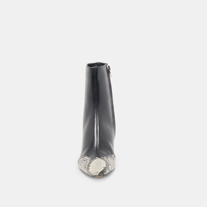 Anika Black Multi Leather Boots | Dolce Vita Recommended