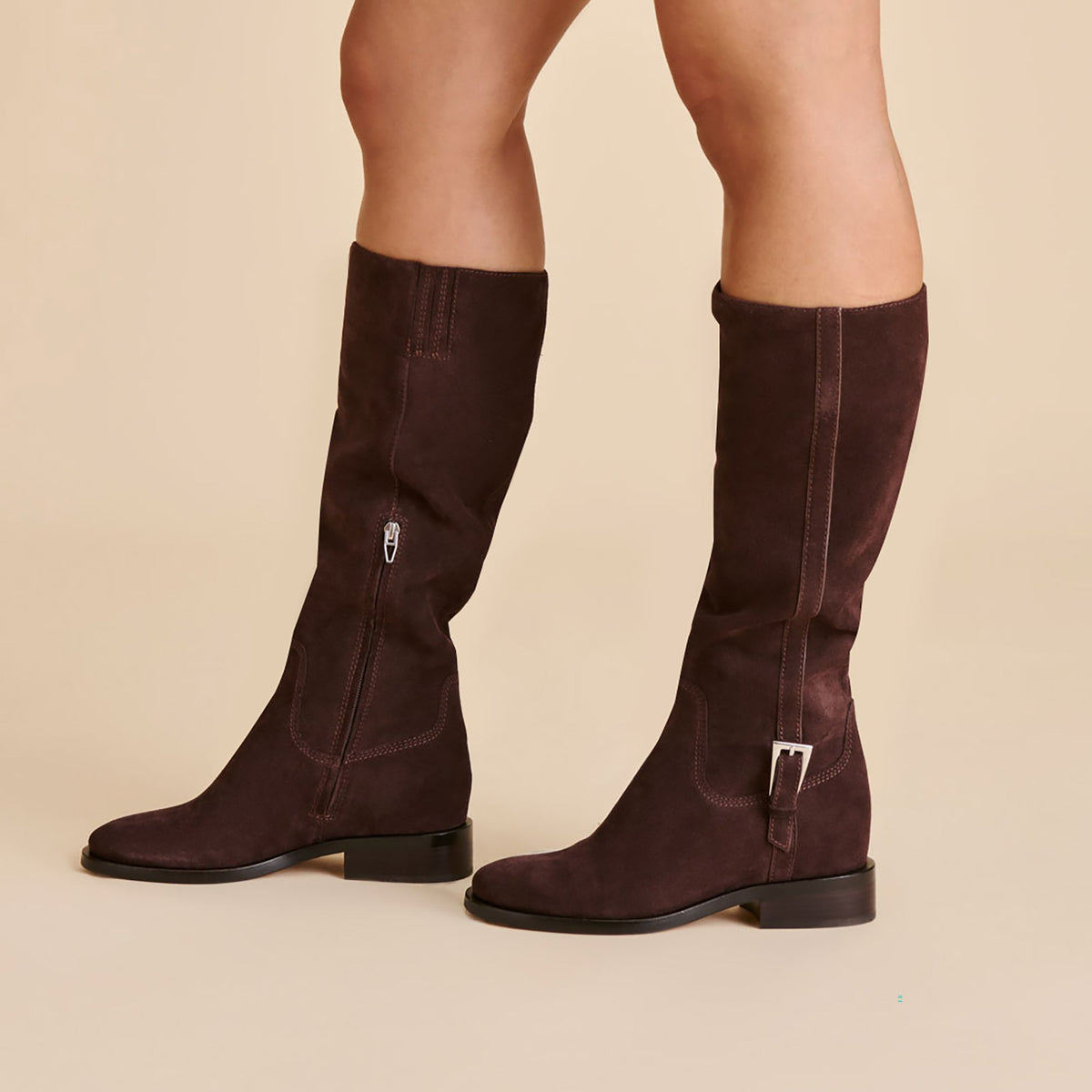 Kilian H2O Waterproof Mahogany Suede Boots | Dolce Vita Quality