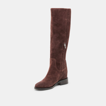 Kilian H2O Waterproof Mahogany Suede Boots | Dolce Vita Quality