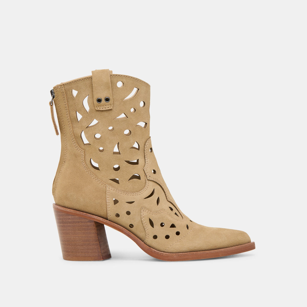 Zenobi Dk Taupe Suede Booties | Dolce Vita Customer Favorite
