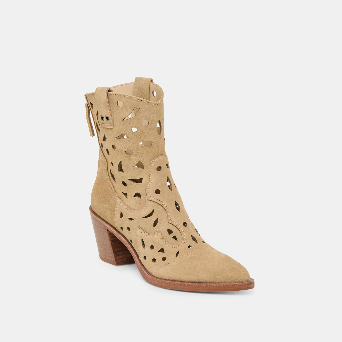 Zenobi Dk Taupe Suede Booties | Dolce Vita Customer Favorite