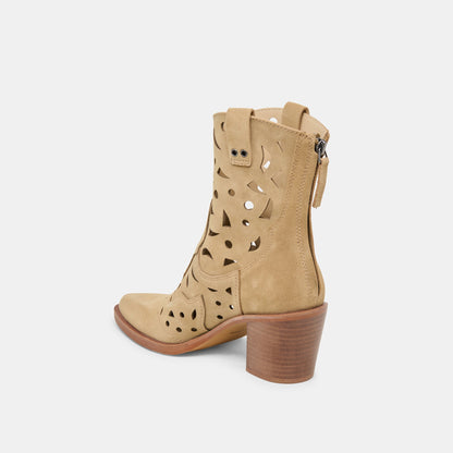 Zenobi Dk Taupe Suede Booties | Dolce Vita Customer Favorite
