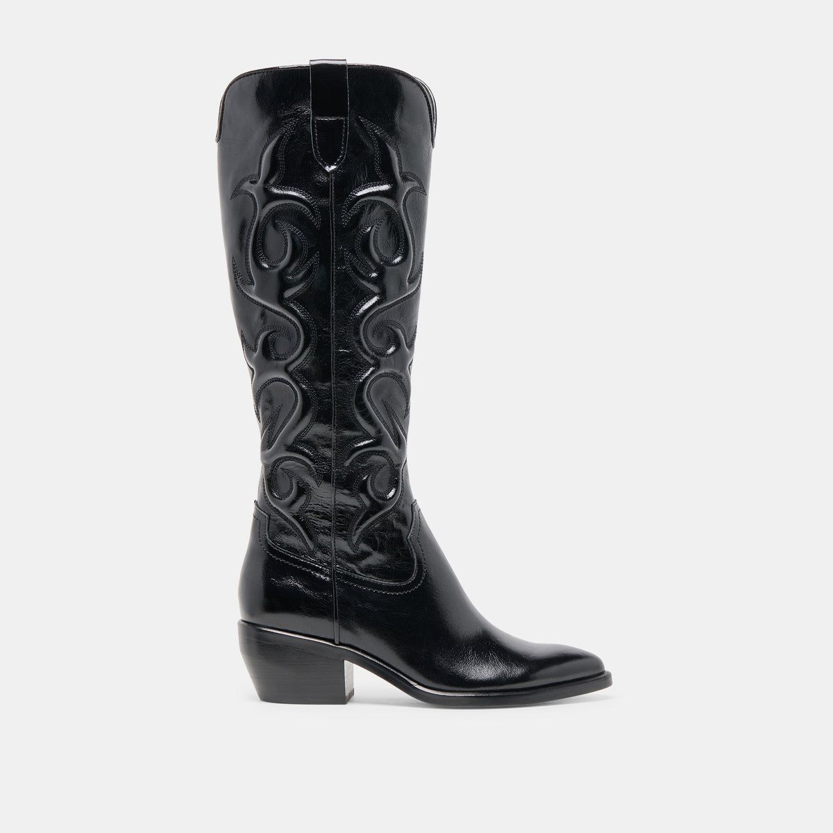 Mirla Black Leather Boots | Dolce Vita Latest