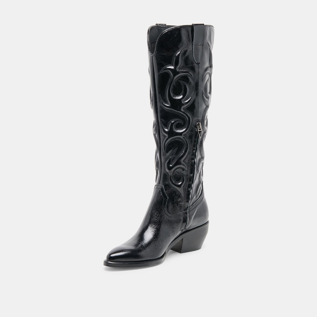 Mirla Black Leather Boots | Dolce Vita Latest