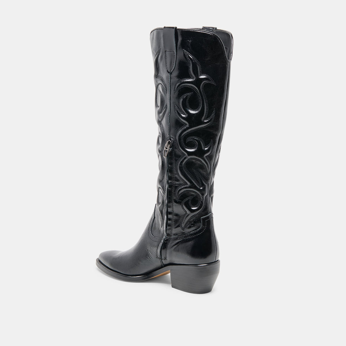Mirla Black Leather Boots | Dolce Vita Latest