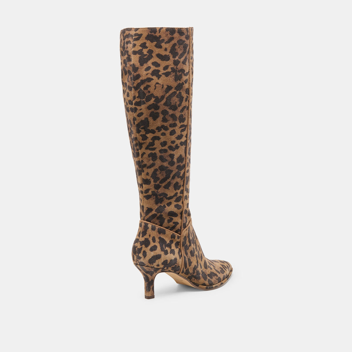 Aldy Brown Leopard Printed Suede Boots | Dolce Vita Trending