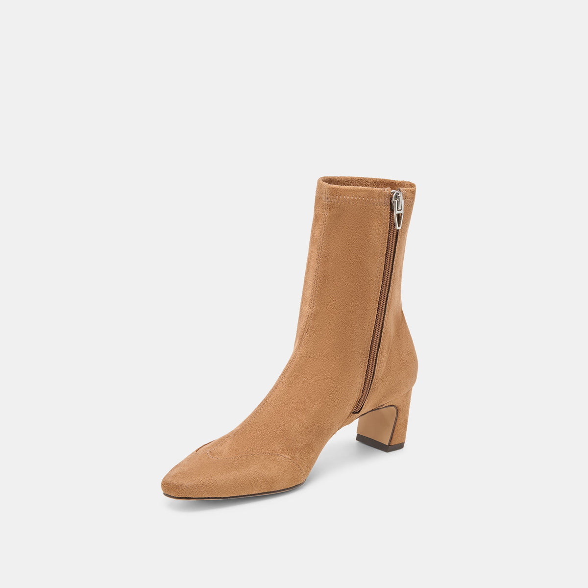 Anika Lt Brown Stella Suede Boots | Dolce Vita Classic