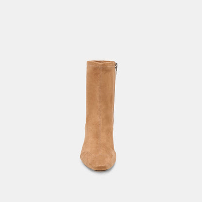 Anika Lt Brown Stella Suede Boots | Dolce Vita Classic