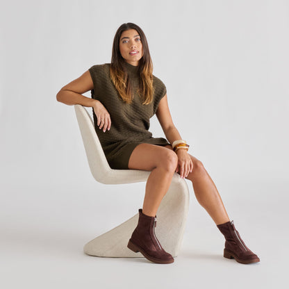 Shante Mahogany Stella Suede Boots | Dolce Vita Popular