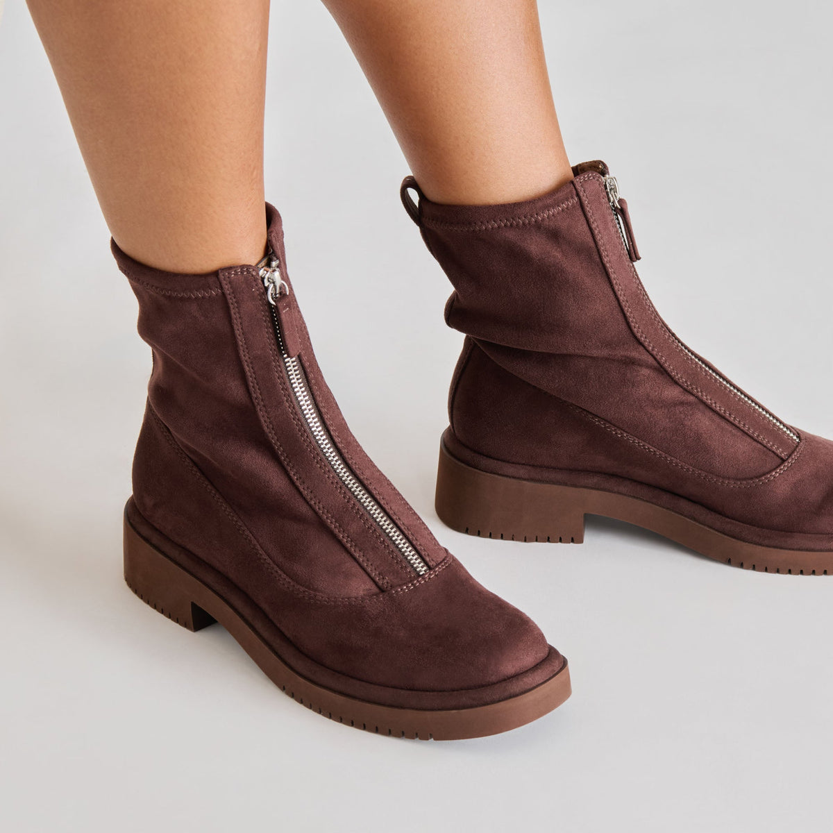 Shante Mahogany Stella Suede Boots | Dolce Vita Popular