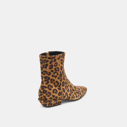 Joanie Leopard Printed Suede Booties | Dolce Vita Top Pick