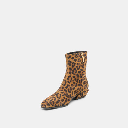 Joanie Leopard Printed Suede Booties | Dolce Vita Top Pick