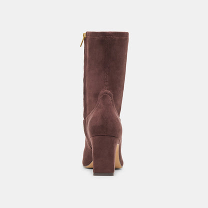 Roan Mahogany Stella Suede Boots | Dolce Vita Exclusive