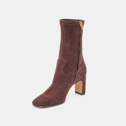 Roan Mahogany Stella Suede Boots | Dolce Vita Exclusive