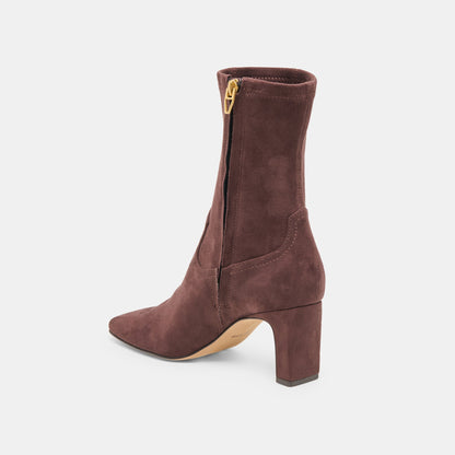 Roan Mahogany Stella Suede Boots | Dolce Vita Exclusive