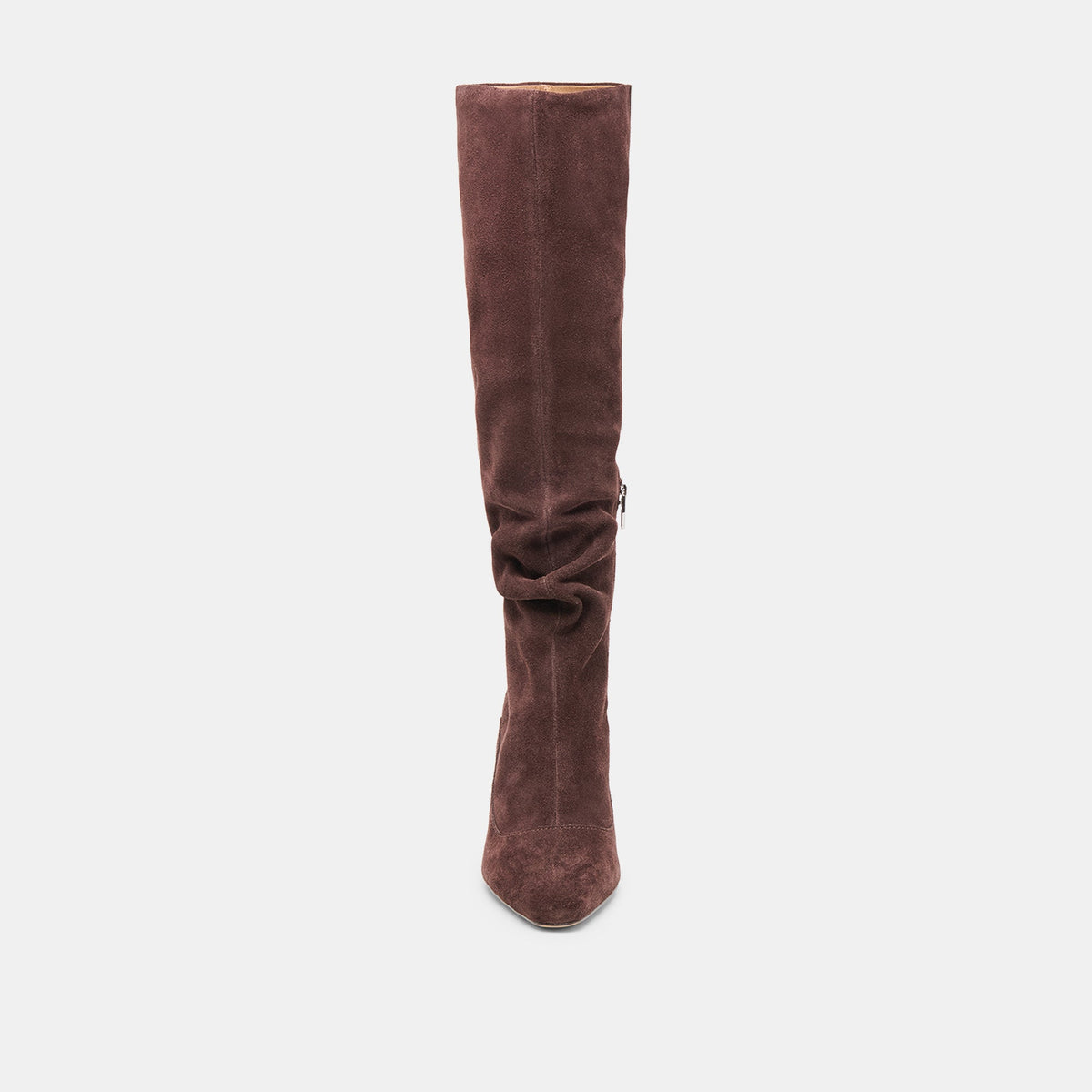 Lousa Mahogany Suede Wide Calf Boots | Dolce Vita New