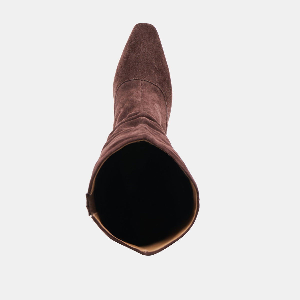 Lousa Mahogany Suede Wide Calf Boots | Dolce Vita New