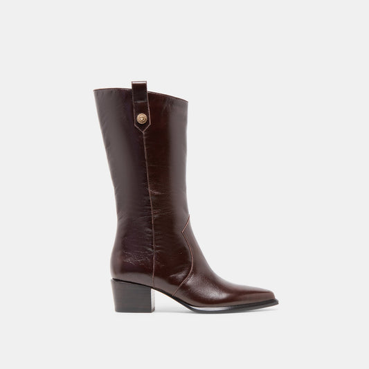 Vern Chocolate Leather Boots | Dolce Vita Recommended