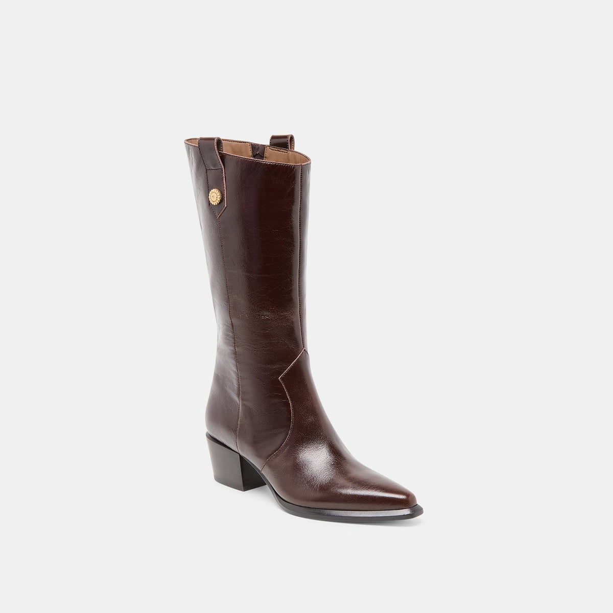 Vern Chocolate Leather Boots | Dolce Vita Recommended
