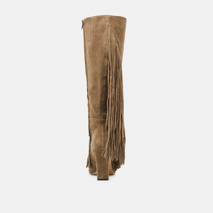 Giano Olive Suede Boots | Dolce Vita Deals