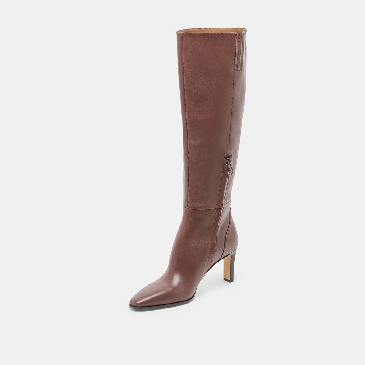Emmi Chocolate Leather Boots | Dolce Vita New