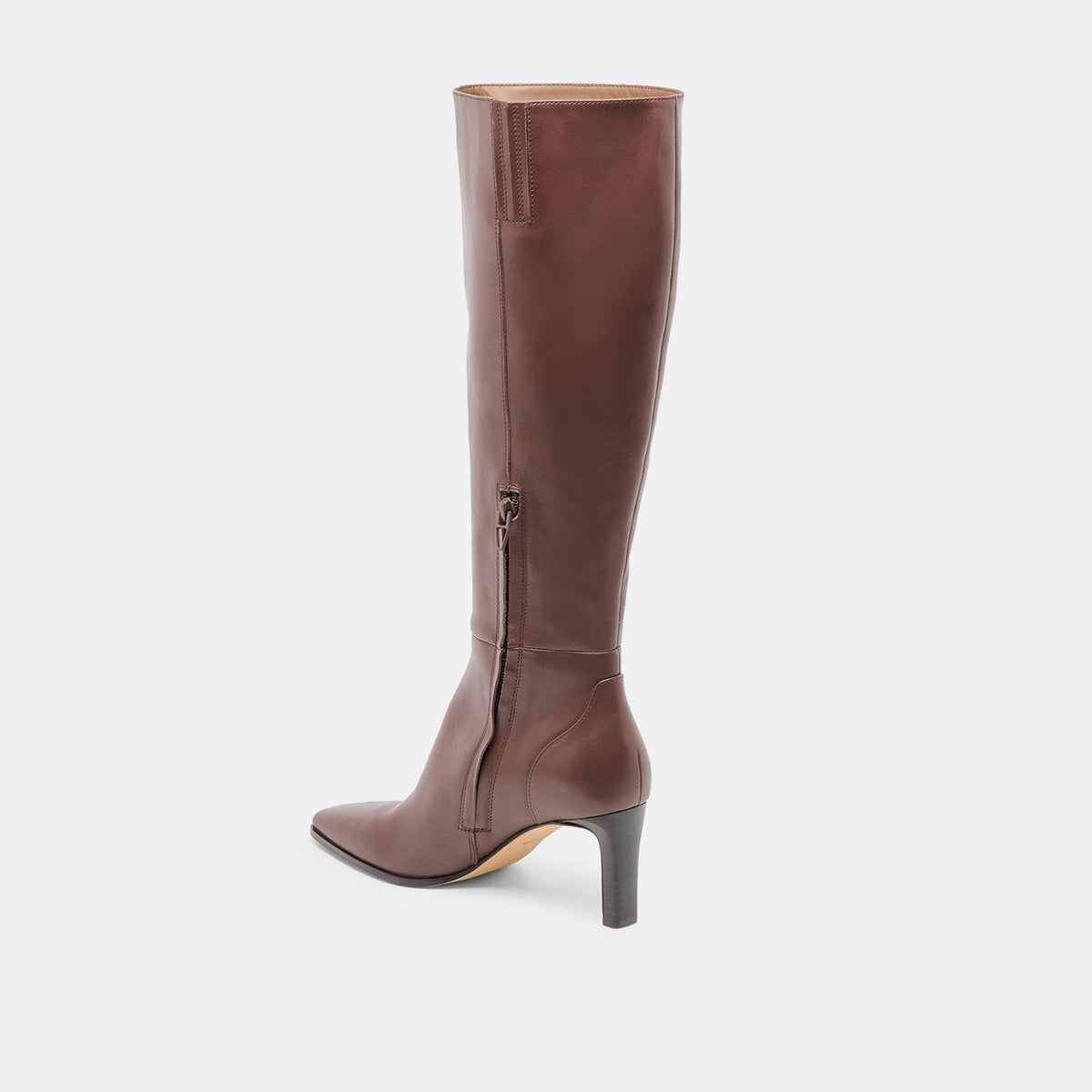 Emmi Chocolate Leather Boots | Dolce Vita New