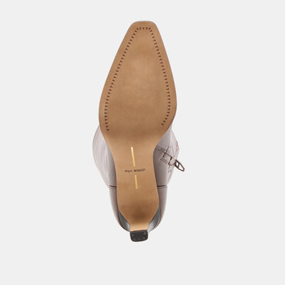 Emmi Chocolate Leather Boots | Dolce Vita New