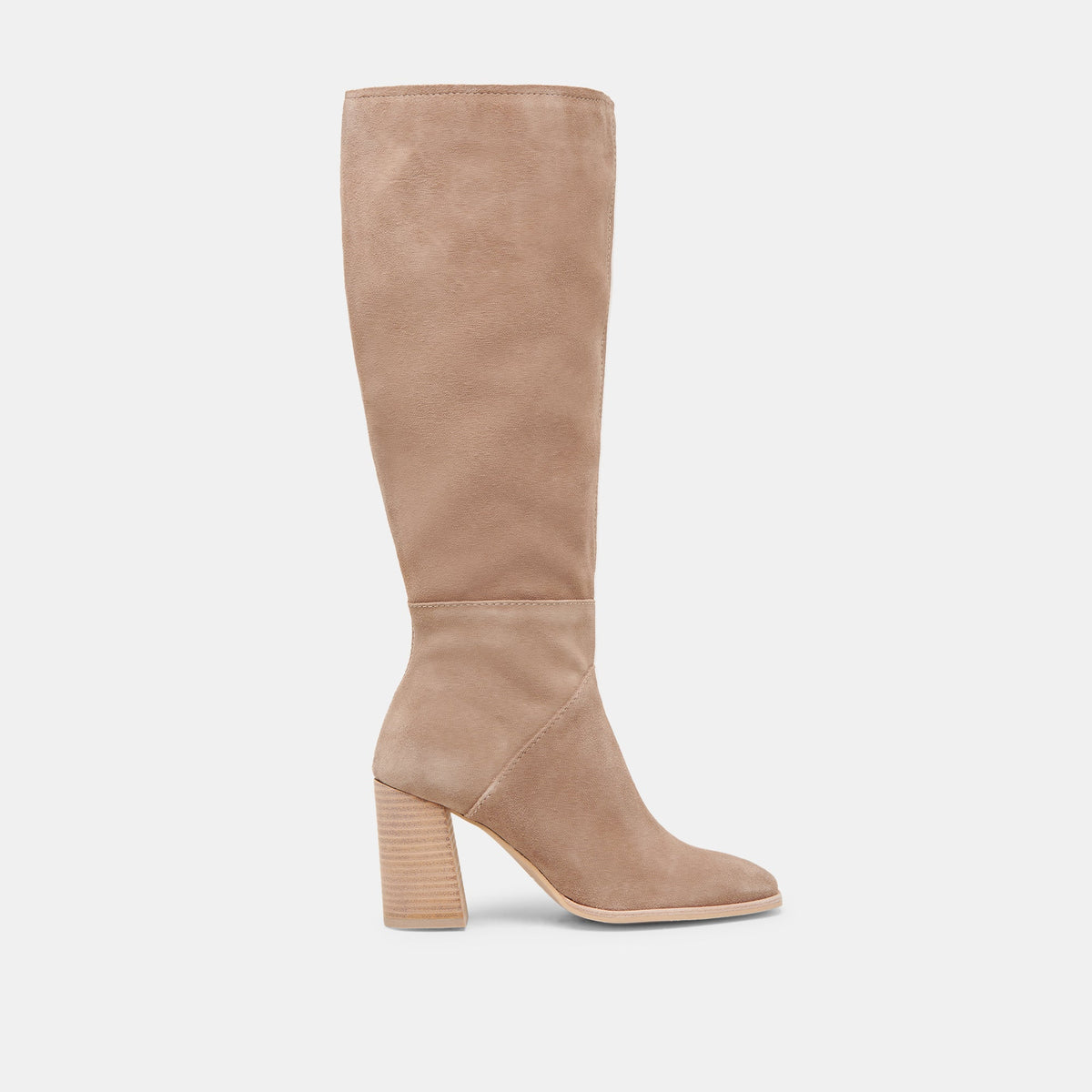 FYNN Wide Calf Boots Truffle Suede | Truffle Suede Knee-High Boots
 – Dolce Vita | Dolce Vita Hot Sale