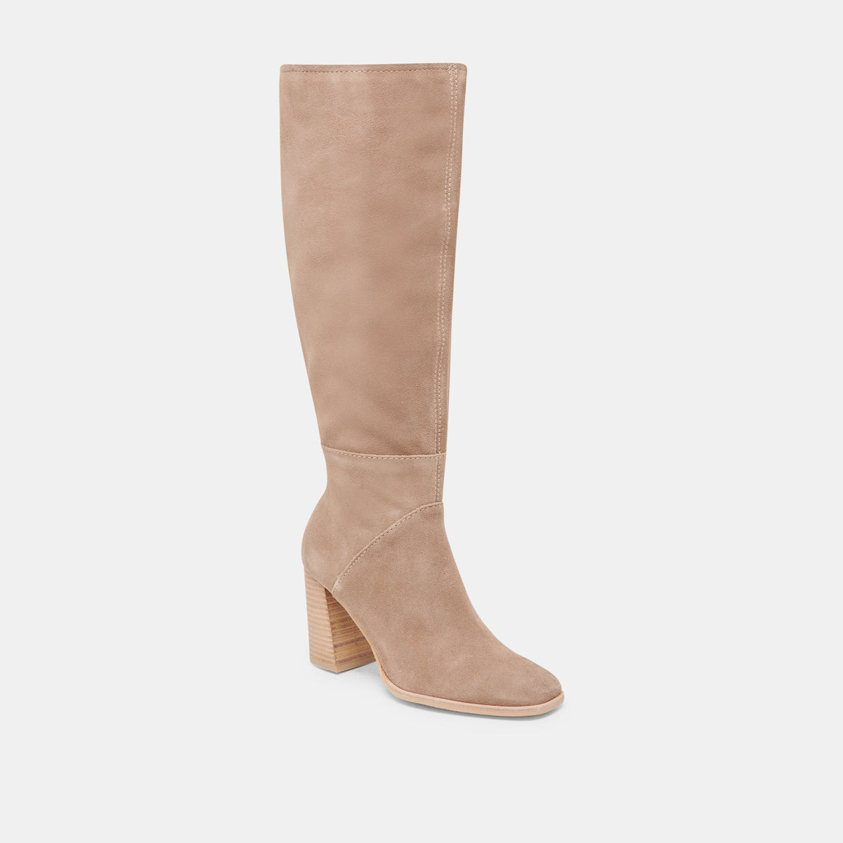 FYNN Wide Calf Boots Truffle Suede | Truffle Suede Knee-High Boots
 – Dolce Vita | Dolce Vita Hot Sale