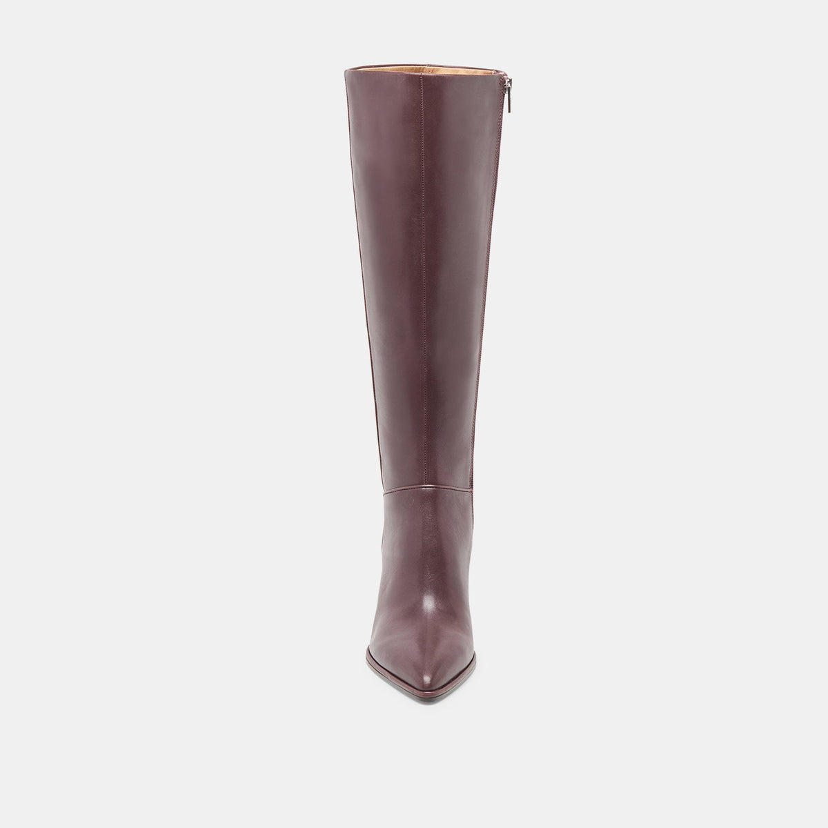 Aldy Mulberry Leather Wide Calf Boots | Dolce Vita Smart Buy