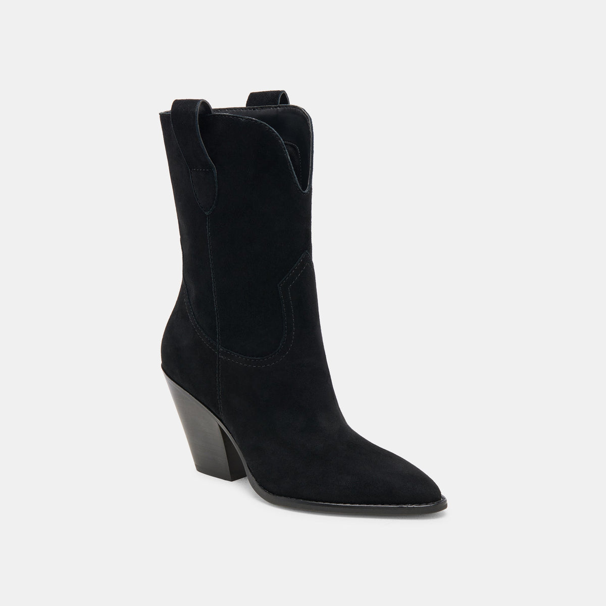 JESSEY BOOTS ONYX SUEDE
 – Dolce Vita | Dolce Vita Trusted