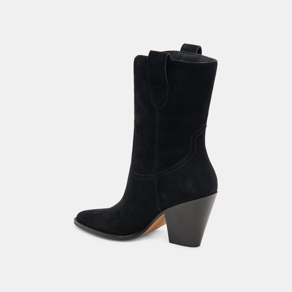 JESSEY BOOTS ONYX SUEDE
 – Dolce Vita | Dolce Vita Trusted