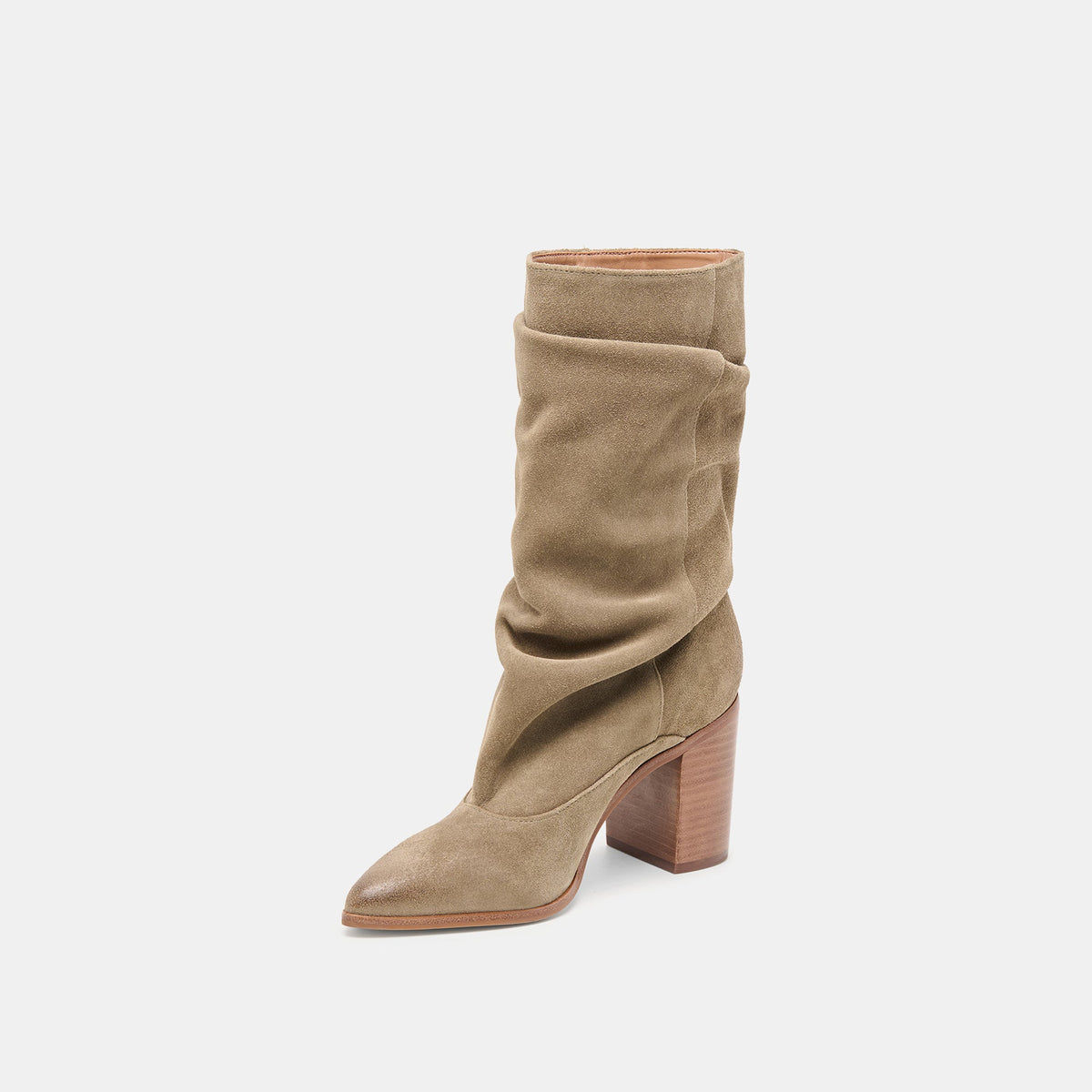 Talina Olive Suede Wide Calf Boots | Dolce Vita Featured