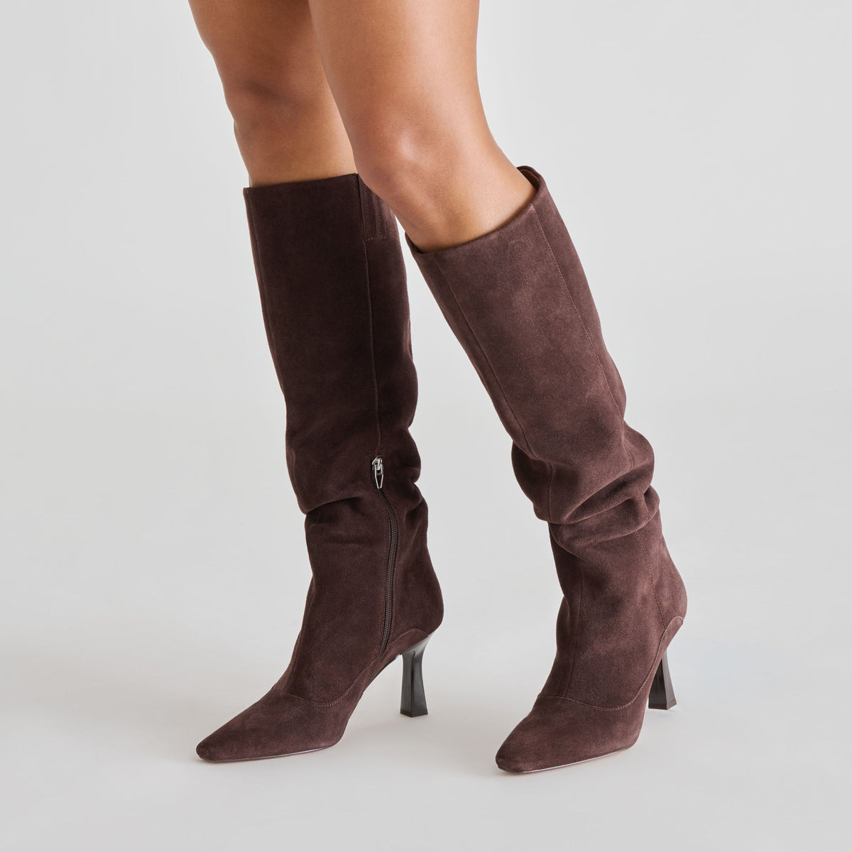 Lousa Mahogany Suede Boots | Dolce Vita Special Offer