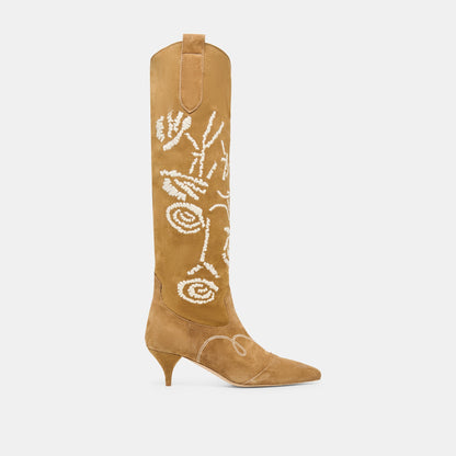 Wilde Chestnut Suede Boots | Dolce Vita Best Seller