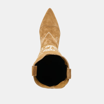Wilde Chestnut Suede Boots | Dolce Vita Best Seller