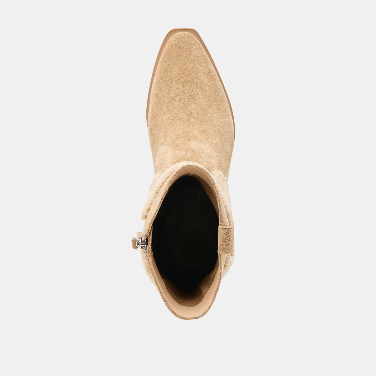 Salil Plush Dk Taupe Suede Boots | Dolce Vita Discount