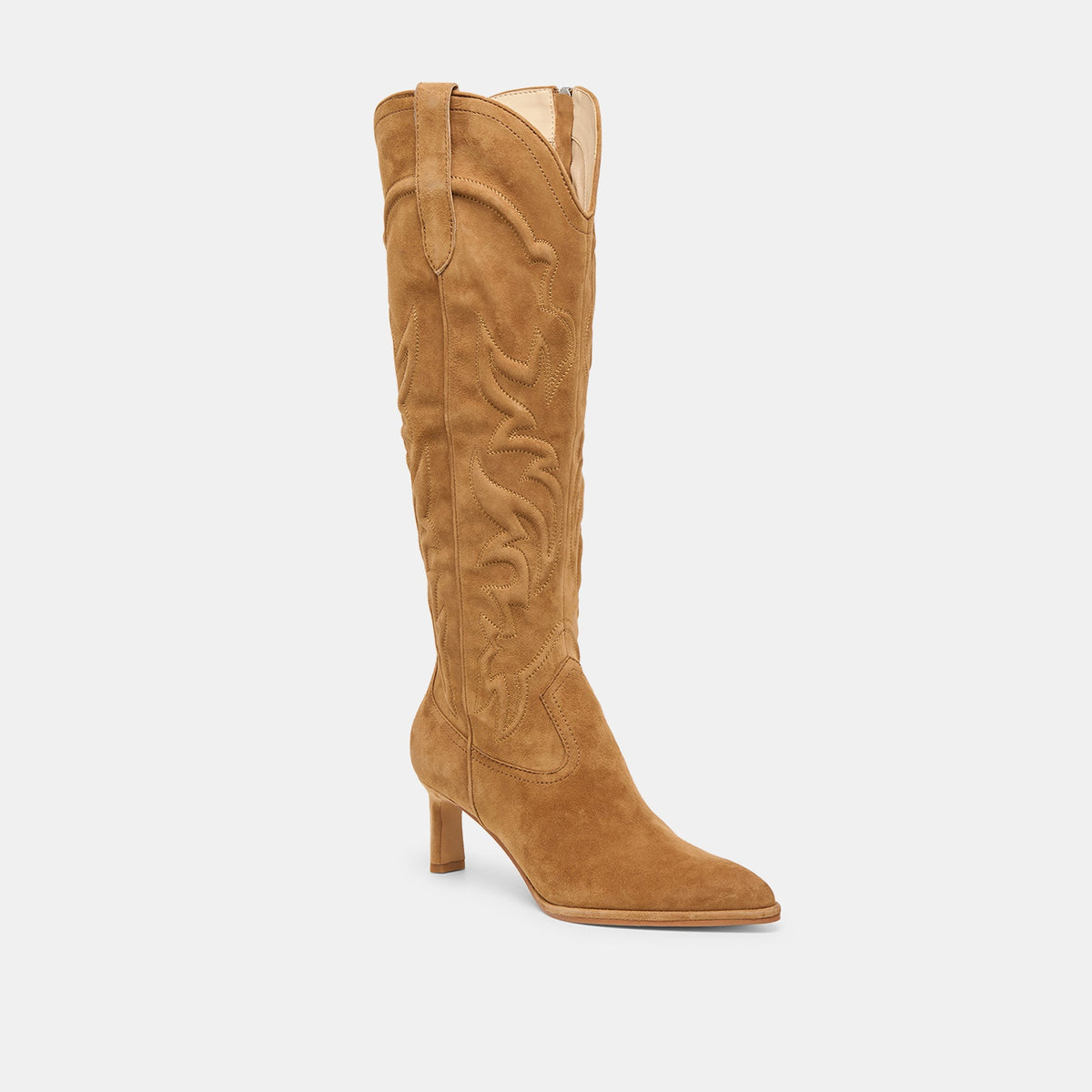 Alisa Lt Brown Suede Boots | Dolce Vita Featured