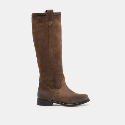 Ramzy Chocolate Suede Boots | Dolce Vita Signature