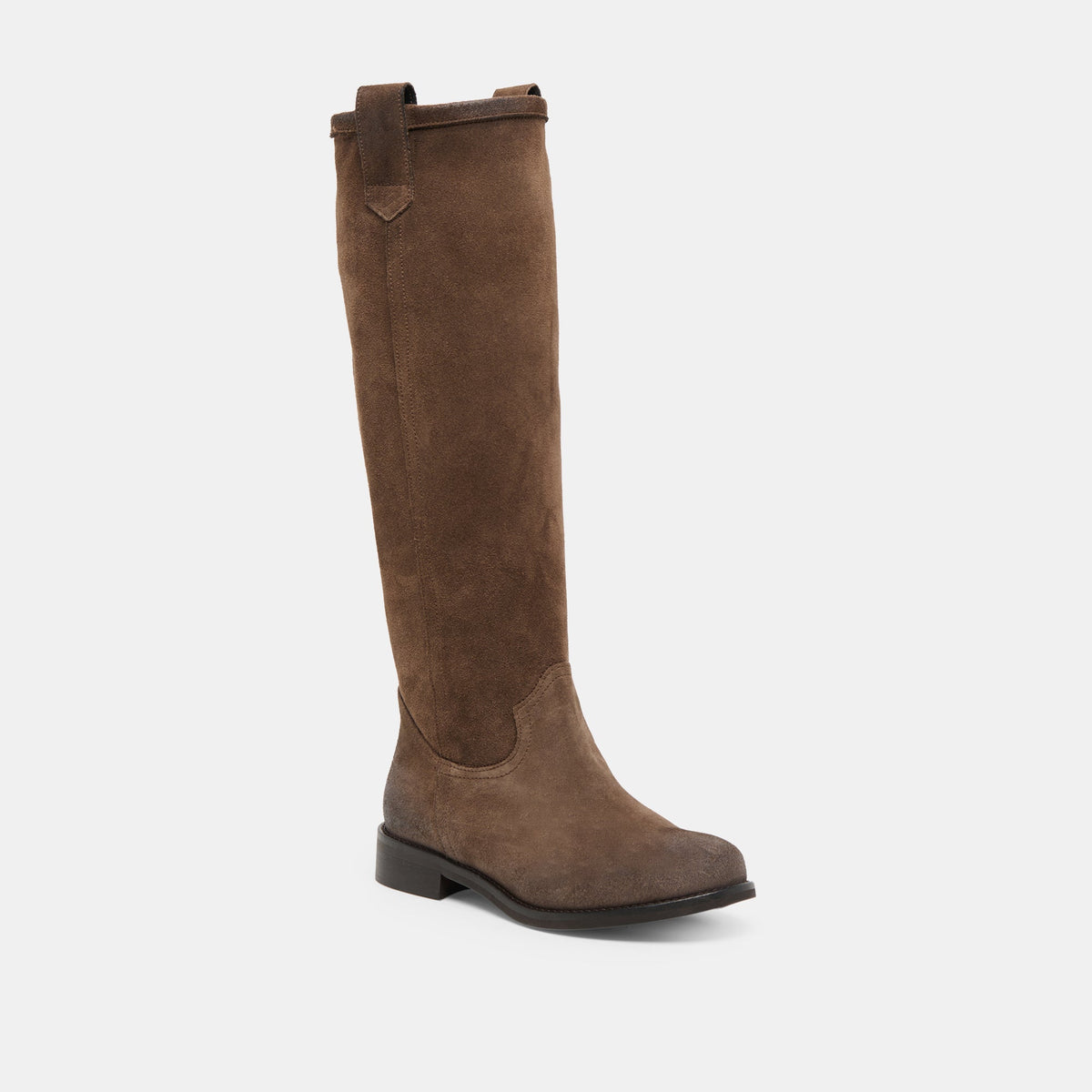 Ramzy Chocolate Suede Boots | Dolce Vita Signature